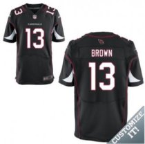 Nike Arizona Cardinals -13 Brown Jersey Black Elite Alternate Jersey