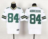 Nike Green Bay Packers #84 Jared Abbrederis White Men's Stitched NFL Elite Jersey