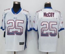 Nike Buffalo Bills -25 LeSean McCoy Drift Fashion White Elite Jerseys
