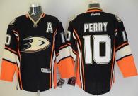 Anaheim Ducks -10 Corey Perry Black Third Stitched NHL Jersey