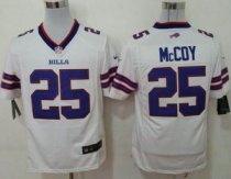 Nike Buffalo Bills -25 LeSean McCoy White Stitched NFL Game Jersey
