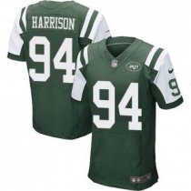 Nike New York Jets -94 Damon Harrison Green Team Color Stitched NFL Elite Jersey