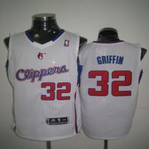 Los Angeles Clippers -32 Blake Griffin 2011 New Style White Revolution 30 Stitched NBA Jersey