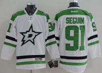 Dallas Stars -91 Tyler Seguin New White Stitched NHL Jersey