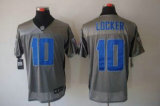 Nike Titans -10 Jake Locker Grey Shadow Stitched NFL Elite Jersey