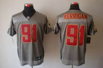Nike Redskins -91 Ryan Kerrigan Grey Shadow Stitched NFL Elite Jersey