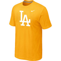 Los Angeles Dodgers Nike  Logo Legend Yellow T-Shirt