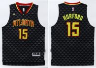 Atlanta Hawks -15 Al Horford Black Swingman Stitched NBA Jersey