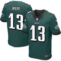 Nike Philadelphia Eagles #13 Josh Huff Midnight Green Team Color Men's Stitched NFL New Elite Jersey