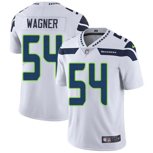 Nike Seahawks -54 Bobby Wagner White Stitched NFL Vapor Untouchable Limited Jersey