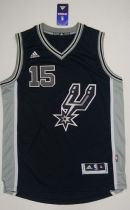 San Antonio Spurs -15 Matt Bonner Black New Road Stitched NBA Jersey