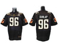 Nike Cincinnati Bengals -96 Carlos Dunlap Black 2016 Pro Bowl Stitched NFL Elite Jersey