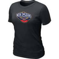 New Orleans Pelicans Big Tall Primary Logo Women T-Shirt (1)