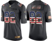 Nike Cowboys -82 Jason Witten Anthracite Stitched NFL Limited USA Flag Salute To Service Jersey