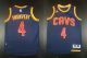 Revolution 30 Cleveland Cavaliers -4 Iman Shumpert Navy Blue CavFanatic Stitched NBA Jersey
