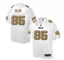 Nike Buffalo Bills -85 Charles Clay White NFL Pro Line Fashion Game Jersey