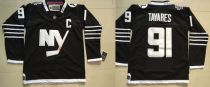 New York Islanders -91 John Tavares Black Alternate Stitched NHL Jersey