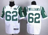 Nike New York Jets -62 Leonard Williams White Stitched NFL Elite Jersey