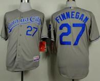Kansas City Royals -27 Brandon Finnegan Grey Cool Base Stitched MLB Jersey