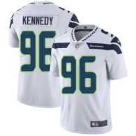 Nike Seahawks -96 Cortez Kennedy White Stitched NFL Vapor Untouchable Limited Jersey