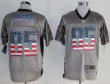 Nike San Diego Chargers #85 Antonio Gates Grey Men‘s Stitched NFL Elite USA Flag Fashion Jersey