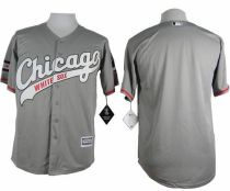 Chicago White Sox Blank New Grey Cool Base Stitched MLB Jersey