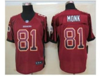 NEW jerseys washington redskins -81 monk red(Elite drift fashion)