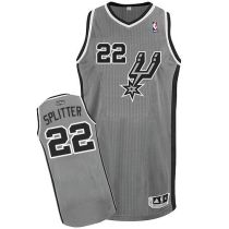 San Antonio Spurs -22 Tiago Splitter Grey Alternate Stitched NBA Jersey
