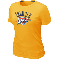 NBA Oklahoma City Thunder Big Tall Primary Logo  Women T-Shirt (11)