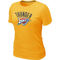 NBA Oklahoma City Thunder Big Tall Primary Logo  Women T-Shirt (11)