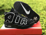 Authentic Nike Air More Uptempo GS white black