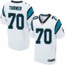 Nike Carolina Panthers -70 Trai Turner White Stitched NFL Elite Jersey