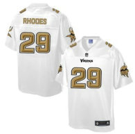 Nike Minnesota Vikings -29 Xavier Rhodes White NFL Pro Line Fashion Game Jersey