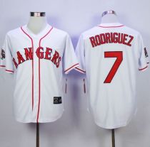 Los Angeles Angels of Anaheim -7 Ivan Rodriguez White 1995 Game Worn and Signed Stitched MLB Jersey