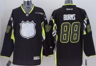 San Jose Sharks -88 Brent Burns Black 2015 All Star Stitched NHL Jersey