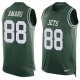 Nike New York Jets -88 Jace Amaro Green Team Color Stitched NFL Limited Tank Top Jersey
