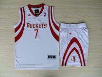 NBA Houston Rockets -7 lin Suit-white