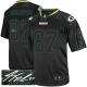 Nike Green Bay Packers #87 Jordy Nelson Lights Out Black Men's Stitched NFL Elite Autographed Jersey