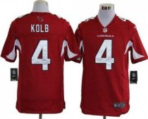 Nike Cardinals -4 Kevin Kolb Red Team Color Men's Stitched NFL Game Jersey