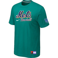 New York Mets Green Nike Short Sleeve Practice T-Shirt