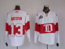 Detroit Red Wings -13 Pavel Datsyuk Stitched White Winter Classic NHL Jersey