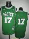 Boston Celtics -17 John Havlicek Stitched Green Throwback NBA Jersey