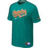 Baltimore Orioles Green Nike Short Sleeve Practice T-Shirt