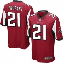 Nike Falcons 21 Desmond Trufant Red Team Color Stitched NFL Game Jersey