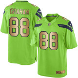 Nike Seahawks -88 Jimmy Graham Green Stitched NFL Limited Gold Rush Jersey