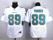 Nike Miami Dolphins -89 DeVante Parker White Stitched NFL New Elite Jersey