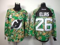 New Jersey Devils -26 Patrik Elias Camo Veterans Day Practice Stitched NHL Jersey