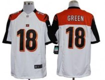 Nike Bengals -18 A J Green White Stitched NFL Limited Jersey