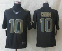 New Nike New Orleans Saints -10 Brandin Cooks Impact Limited Black Jerseys