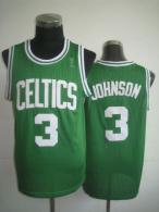 Boston Celtics -3 Dennis Johnson Green Throwback Stitched NBA Jersey